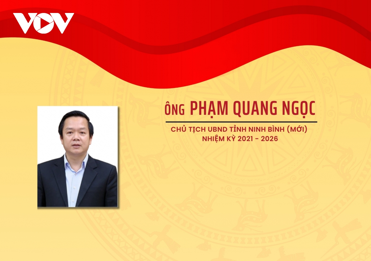 Chân dung ông Phạm Quang Ngọc, Chủ tịch UBND tỉnh Ninh Bình (mới)
